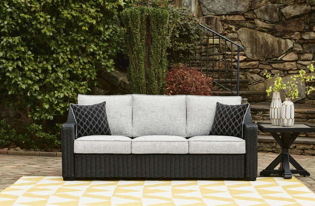 Beachcroft Outdoor Sofa with Cushion - BWO Furniture & Mattresses