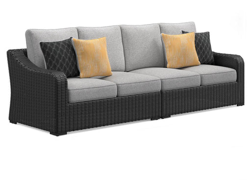 Beachcroft 2-Piece Outdoor Loveseat with Cushion - BWO Furniture & Mattresses