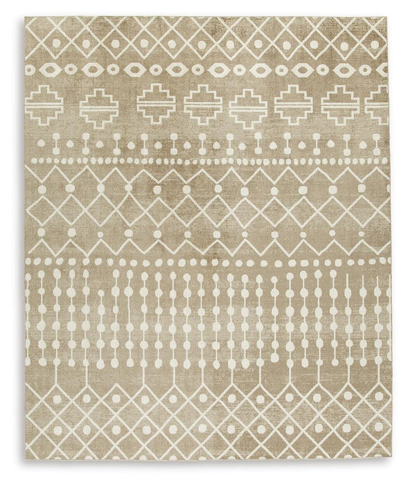 Bunchly 7'10" x 10'3" Washable Rug - BWO Furniture & Mattresses