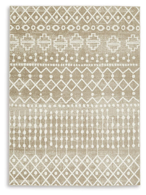 Bunchly 4'11" x 7'2" Washable Rug - BWO Furniture & Mattresses