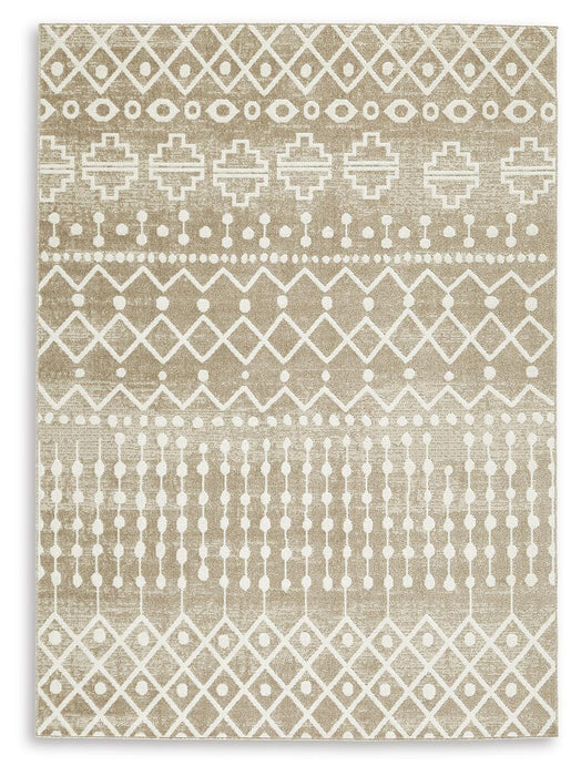 Bunchly 4'11" x 7'2" Washable Rug - BWO Furniture & Mattresses