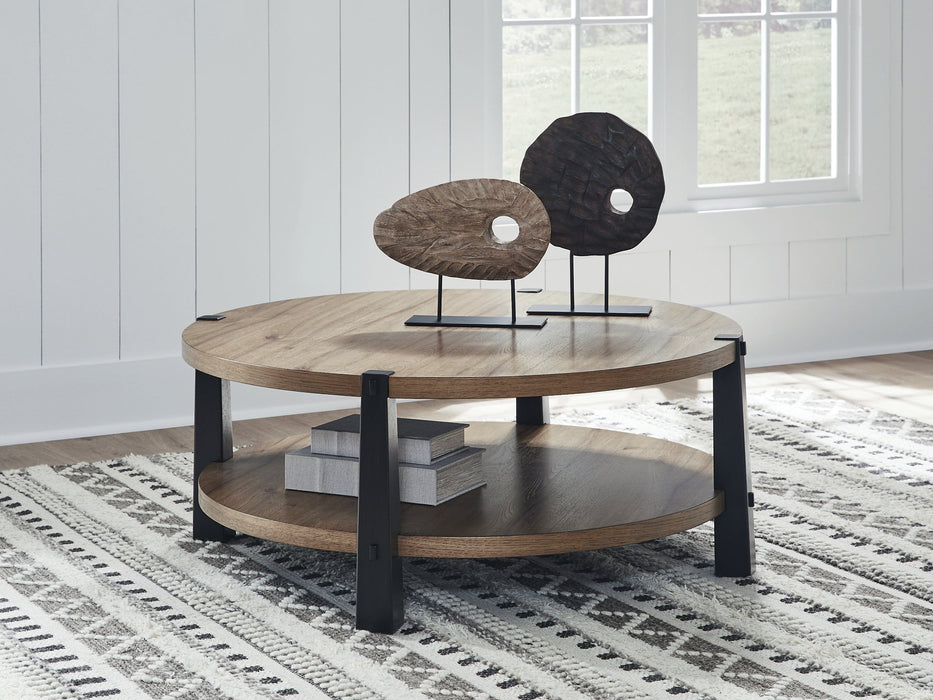 Ridgester Coffee Table - BWO Furniture & Mattresses