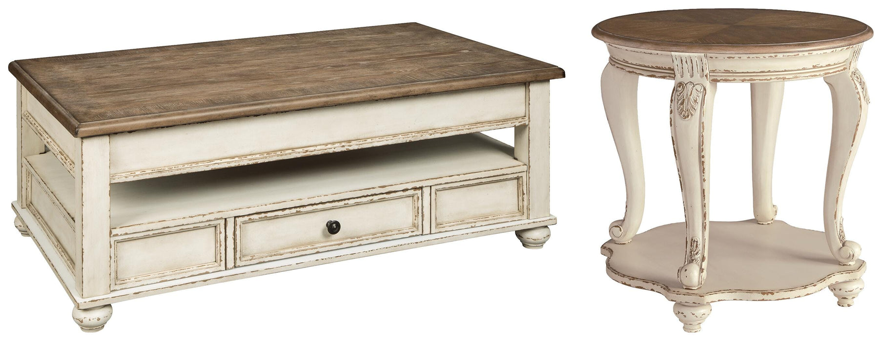 Realyn Table Set - BWO Furniture & Mattresses