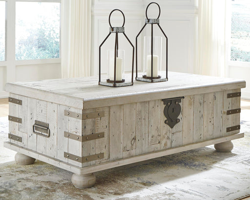 Carynhurst Coffee Table with Lift Top - BWO Furniture & Mattresses