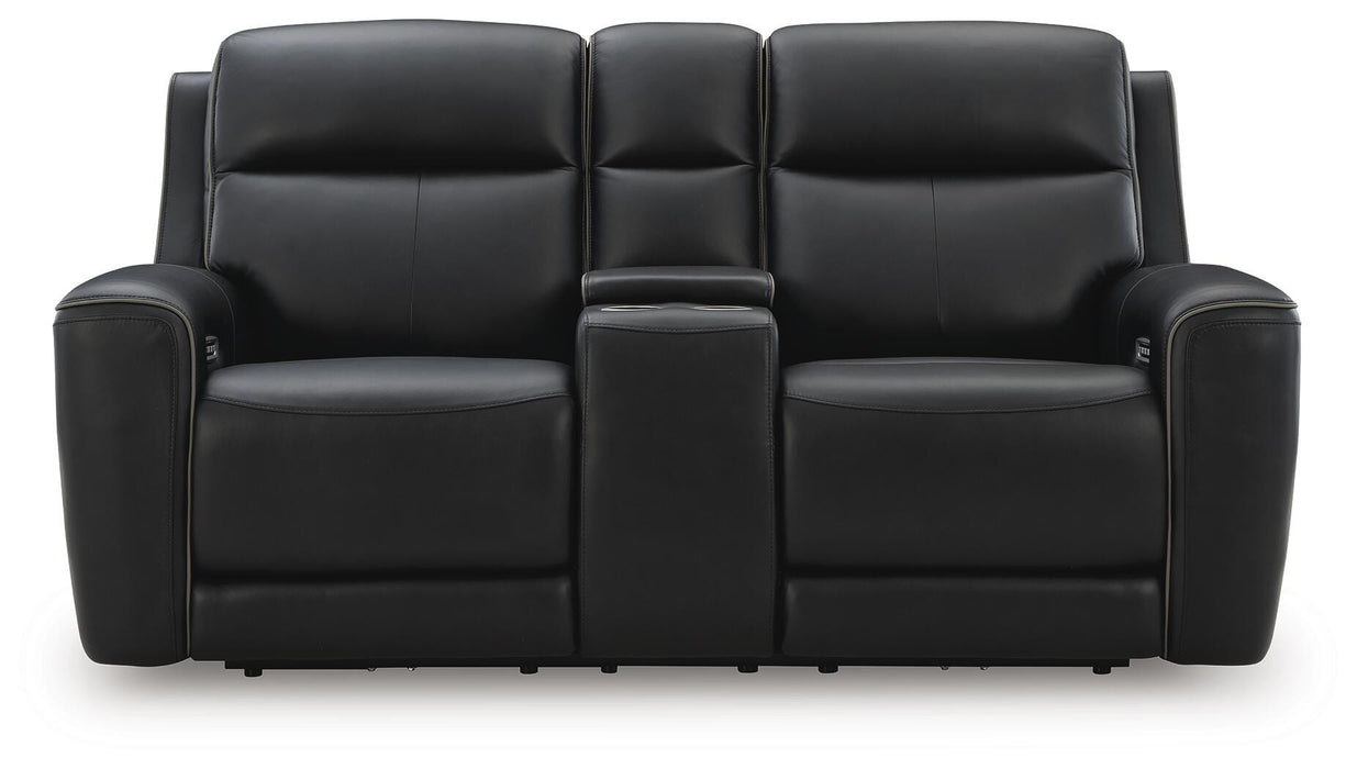 5Z-Relaxation Power Reclining Loveseat with Console - BWO Furniture & Mattresses