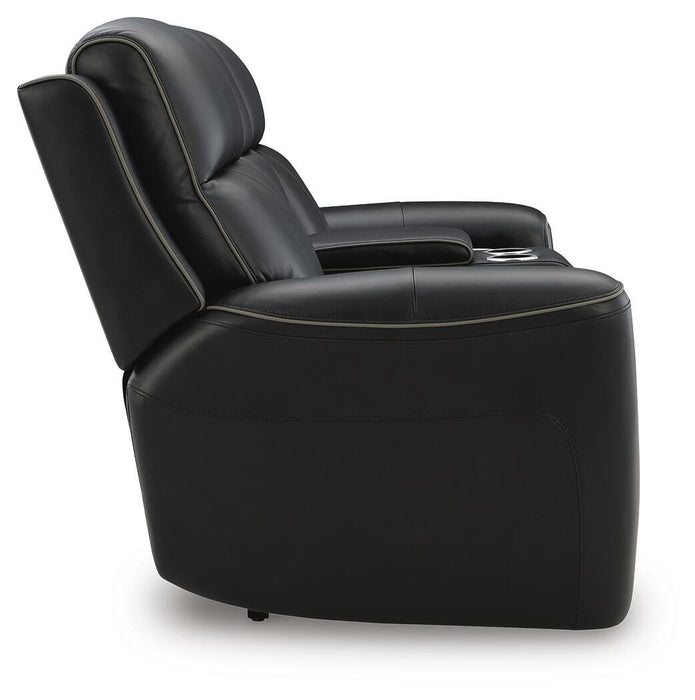 5Z-Relaxation Power Reclining Loveseat with Console - BWO Furniture & Mattresses