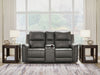 Bleckley Power Reclining Loveseat with Console - BWO Furniture & Mattresses