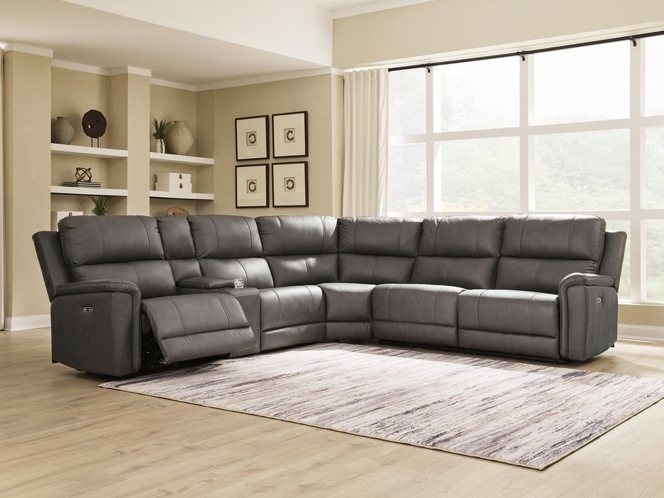 Bleckley Power Reclining Sectional - BWO Furniture & Mattresses