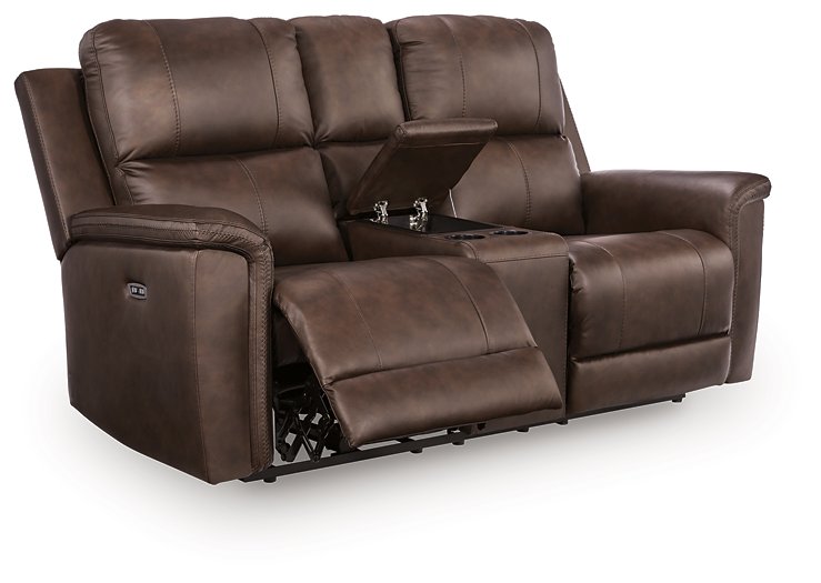 Bleckley Power Reclining Loveseat with Console - BWO Furniture & Mattresses
