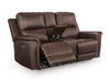 Bleckley Power Reclining Loveseat with Console - BWO Furniture & Mattresses
