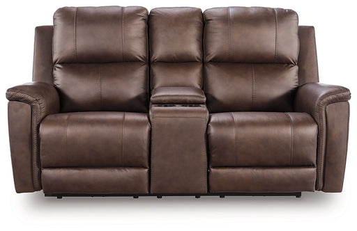 Bleckley Power Reclining Loveseat with Console - BWO Furniture & Mattresses