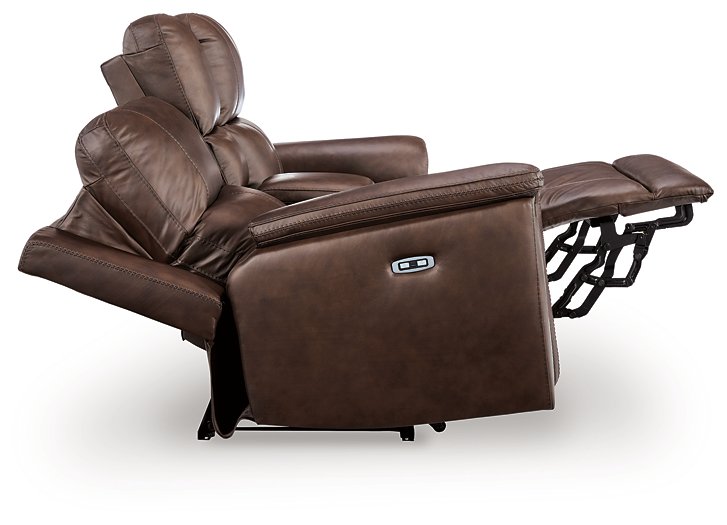 Bleckley Power Reclining Loveseat with Console - BWO Furniture & Mattresses