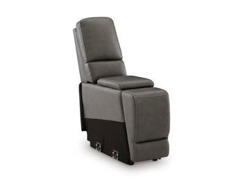 5Z - Pittson Power Reclining Sectional Loveseat with Console - BWO Furniture & Mattresses