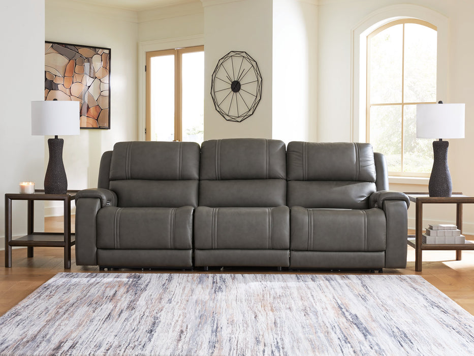 5Z - Pittson Power Sectional Reclining Sofa - BWO Furniture & Mattresses