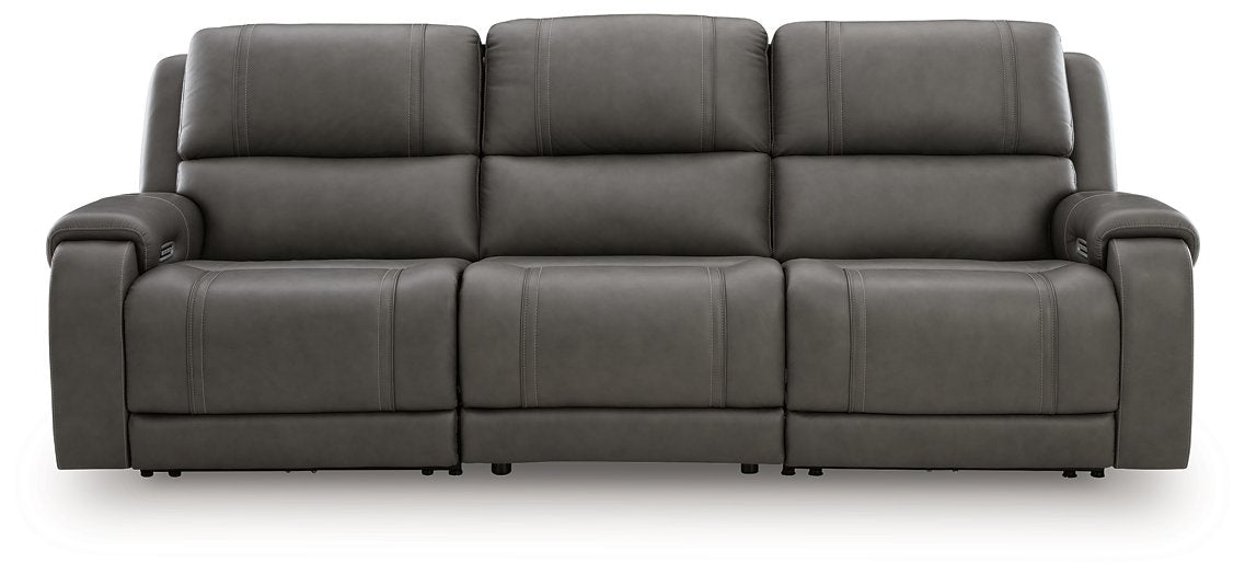 5Z - Pittson Power Sectional Reclining Sofa - BWO Furniture & Mattresses