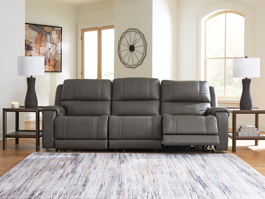 5Z - Pittson Power Sectional Reclining Sofa - BWO Furniture & Mattresses