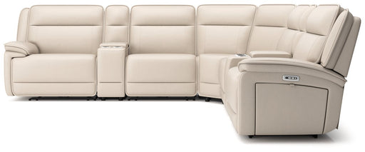 Double Deal Reclining Sectional with 2 Consoles - BWO Furniture & Mattresses