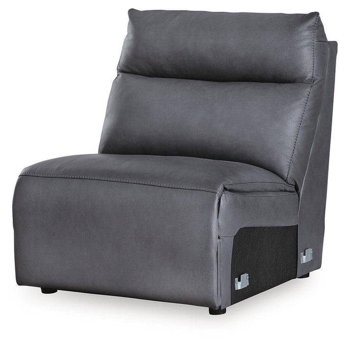 ModZ Power Reclining Sectional with Audio Consoles