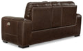 Alessandro Power Reclining Loveseat with Console - BWO Furniture & Mattresses
