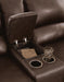 Alessandro Power Reclining Loveseat with Console - BWO Furniture & Mattresses