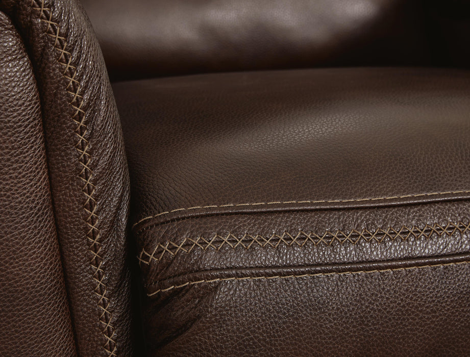Alessandro Power Reclining Loveseat with Console - BWO Furniture & Mattresses
