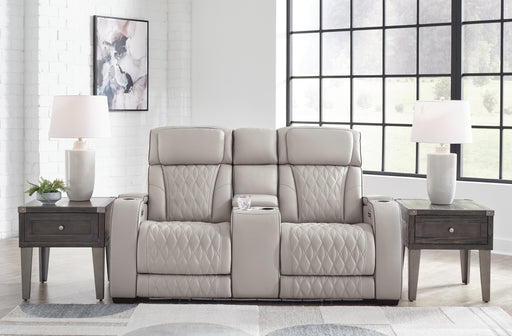 Boyington Power Reclining Loveseat with Console - BWO Furniture & Mattresses