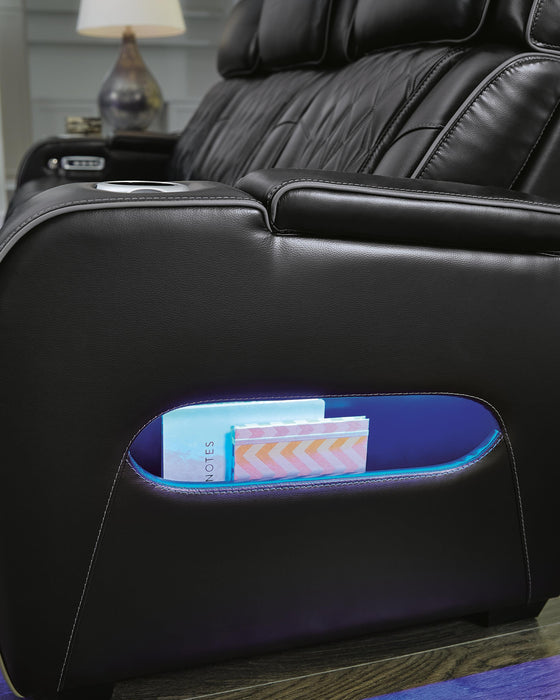 Boyington Power Reclining Loveseat with Console - BWO Furniture & Mattresses