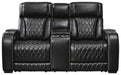 Boyington Power Reclining Loveseat with Console - BWO Furniture & Mattresses