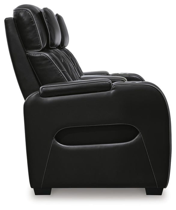 Boyington Power Reclining Loveseat with Console - BWO Furniture & Mattresses