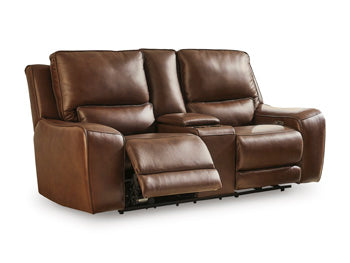 DeepWakes Power Reclining Loveseat with Console - BWO Furniture & Mattresses