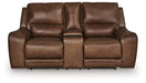 DeepWakes Power Reclining Loveseat with Console - BWO Furniture & Mattresses
