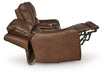 DeepWakes Power Reclining Loveseat with Console - BWO Furniture & Mattresses