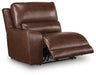 DeepWakes Reclining Sectional with Storage Console - BWO Furniture & Mattresses