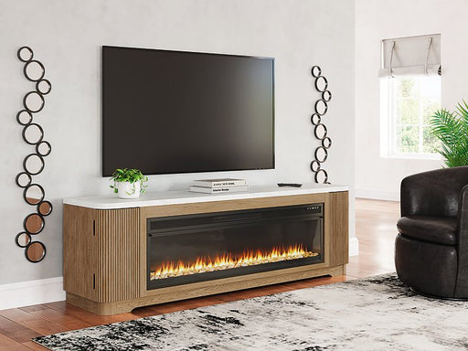 Camdill 80" TV Stand with Electric Fireplace - BWO Furniture & Mattresses