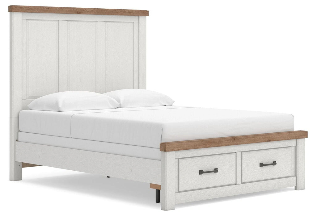 Ashley Savonport Queen Panel Storage Bed