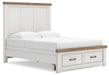 Ashley Savonport Queen Panel Storage Bed