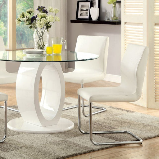 LODIA I White Round Table image