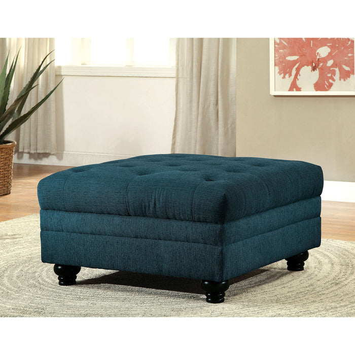 Stanford Armless Chair Teal