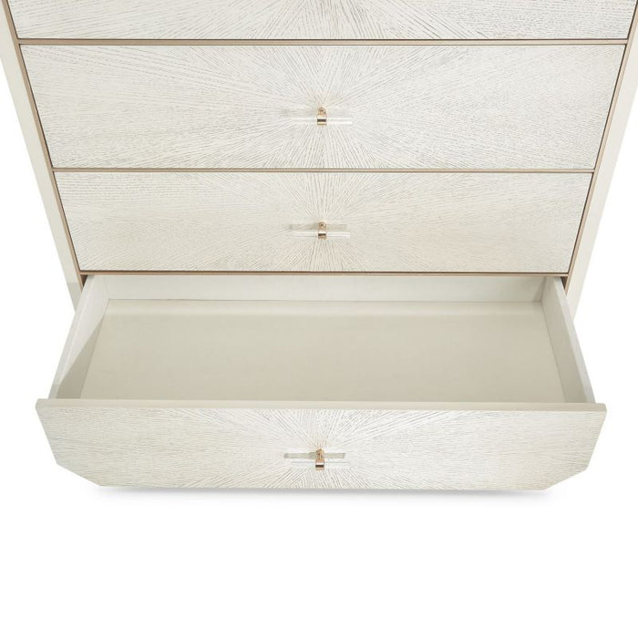 AICO La Rachelle Drawer Chest in Medium Champagne