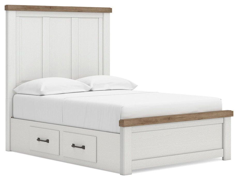 Ashley Savonport Full Panel Bed with Storage