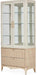 AICO Malibu Crest Display Cabinet in Chardonnay image