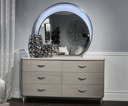 AICO Eclipse Dresser in Moonlight