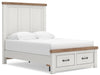 Ashley Savonport Full Panel Storage Bed