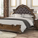 Leovanni 4 Pc Queen Bedroom Set Brown - BWO Furniture & Mattresses