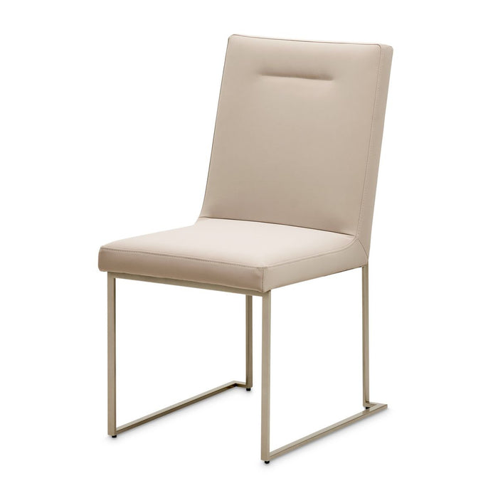 AICO Marin Side Chair (Set of 2) in Greige