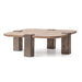 AICO Furniture Bristol Point Large Cocktail Table in Saddle Brown image