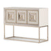 AICO Furniture Madison Small Console with Leg in Glistening Gold image