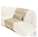 AICO Furniture Aurora Armless Chair Linen in Moonlight image