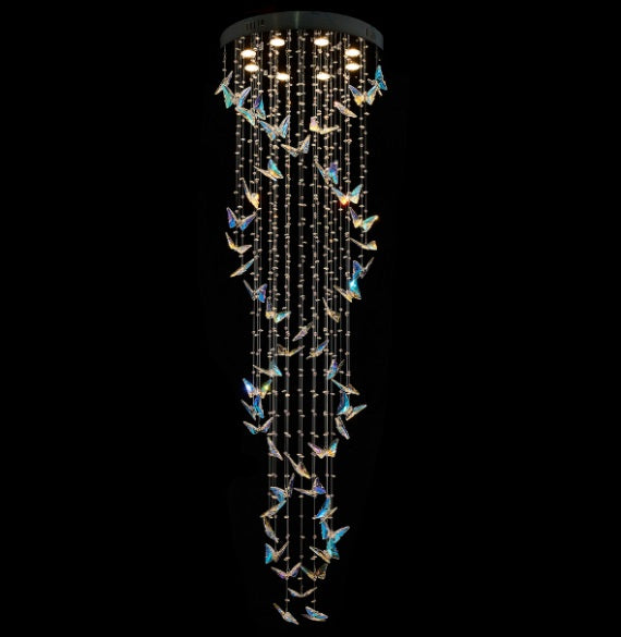 AICO Furniture Lighting Butterfly Dance Chandelier image