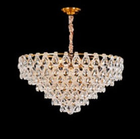 AICO Furniture Lighting Gala 21 Light Round LED Chandelier image